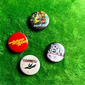 Screamo Band Buttons